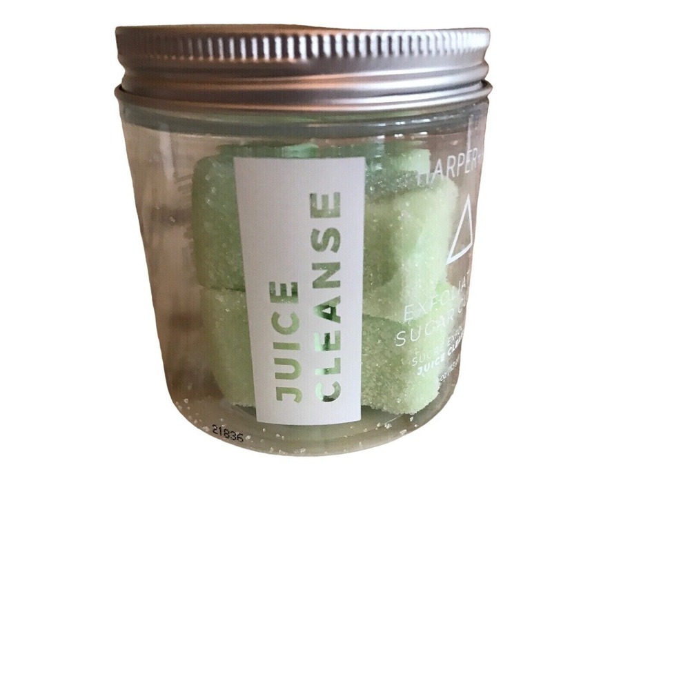 Harper + Ari - Exfoliating Sugar‎ Cubes - Juice Cleanse 4 oz - NEW IN PACKAGE